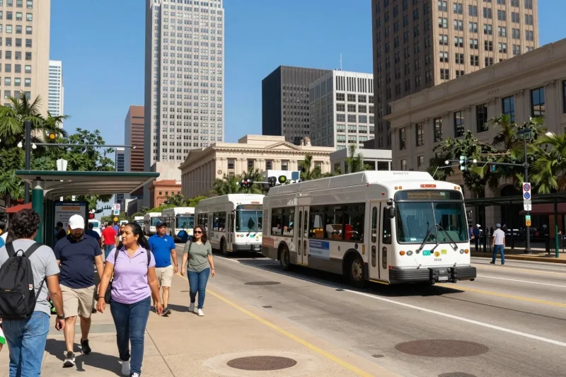 How much is public transportation in texas